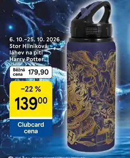 Tesco Harry Potter láhev na pití nabídka