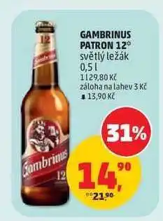 Penny Market Gambrinus Patron 12 nabídka