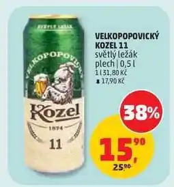 Penny Market Velkopopovický Kozel 11 nabídka