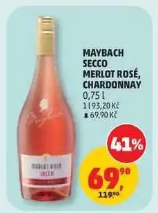 Penny Market MAYBACH SECCO MERLOT ROSÉ, CHARDONNAY nabídka