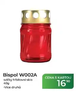 Tamda Foods Bispol svíčky hřbitovní sklo W002A nabídka
