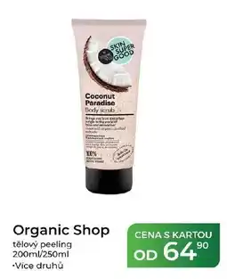 Tamda Foods Organic Shop tělový peeling nabídka
