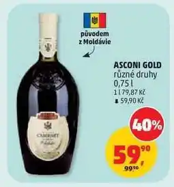 Penny Market ASCONI GOLD různé druhy nabídka
