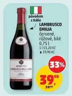Penny Market LAMBRUSCO EMILIA nabídka
