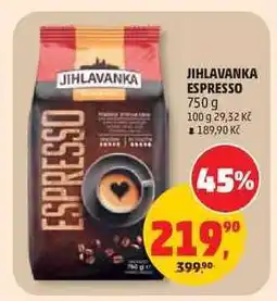 Penny Market Jihlavanka Espresso nabídka