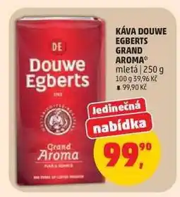 Penny Market KÁVA DOUWE EGBERTS GRAND AROMA nabídka