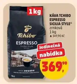 Penny Market KÁVA TCHIBO ESPRESSO SICILIA STYLE nabídka