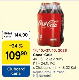 Tesco Coca-Cola nabídka