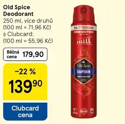 Tesco Old Spice Deodorant nabídka