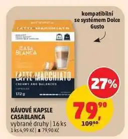 Penny Market KÁVOVÉ KAPSLE CASABLANCA nabídka