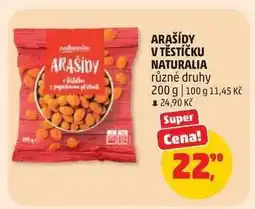 Penny Market ARAŠÍDY V TĚSTÍČKU NATURALIA nabídka