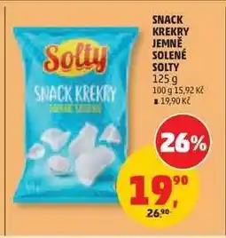 Penny Market SNACK KREKRY JEMNĚ SOLENÉ SOLTY nabídka