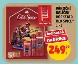 Penny Market Vánoční balíček Rockstar Old Spice nabídka