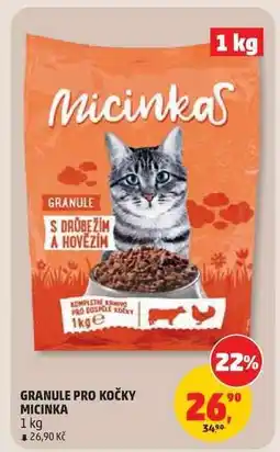 Penny Market GRANULE PRO KOČKY MICINKA nabídka