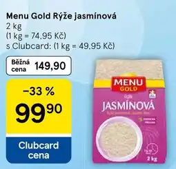Tesco Menu Gold rýže jasmínová nabídka