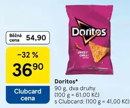 Tesco Doritos nabídka