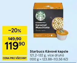 Tesco Starbucks Kávové kapsle nabídka