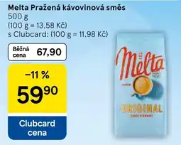 Tesco Melta pražená kávovinová směs nabídka