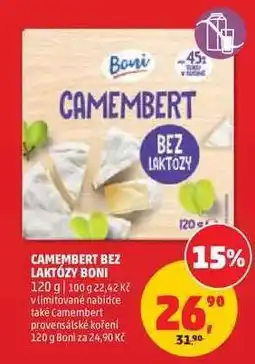 Penny Market CAMEMBERT BEZ LAKTÓZY BONI nabídka