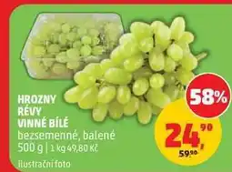 Penny Market HROZNY RÉVY VINNÉ BÍLÉ nabídka