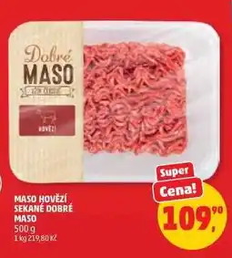 Penny Market MASO HOVĚZÍ SEKANÉ DOBRÉ MASO nabídka