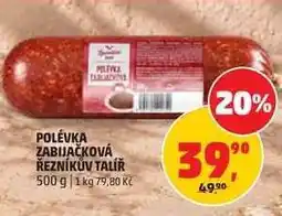 Penny Market Polévka Zabijačková Řezníkův talíř nabídka