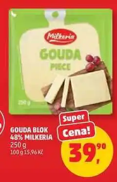Penny Market GOUDA BLOK 48% MILKERIA nabídka