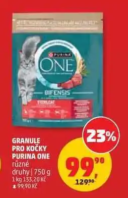 Penny Market GRANULE PRO KOČKY PURINA ONE nabídka
