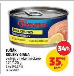 Penny Market TUŇÁK KOUSKY GIANA nabídka