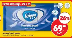 Penny Market TOALETNÍ PAPÍR WIPPY nabídka