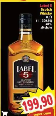 Norma LABEL 5 Scotch whisky nabídka
