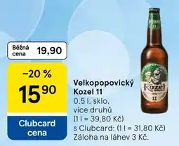 Tesco Kozel 11 nabídka