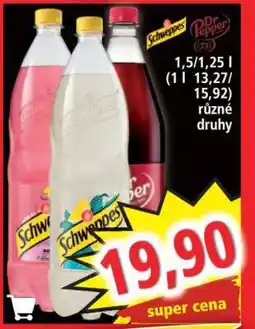 Norma SCHWEPPES/DR. PEPPER nabídka