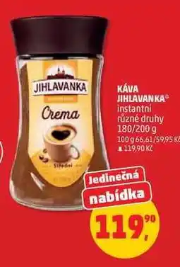 Penny Market KÁVA JIHLAVANKA nabídka