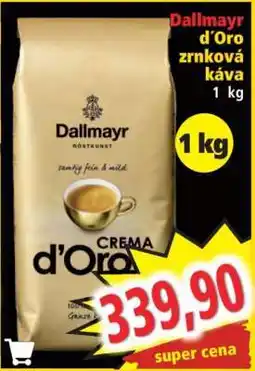 Norma Dallmayr d'Oro zrnková káva 1 kg nabídka