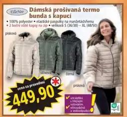 Norma Dámská prošívaná termo bunda s kapucí nabídka