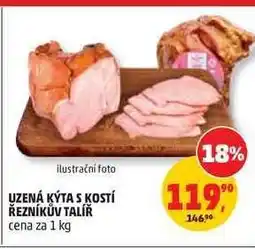 Penny Market Uzená kýta s kostí Řezníkův talíř nabídka