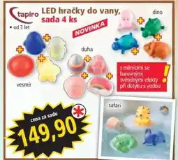 Norma LED hračky do vany, sada 4 ks nabídka