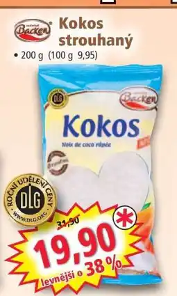 Norma Kokos strouhaný nabídka