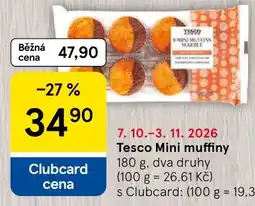 Tesco Tesco mini muffiny nabídka
