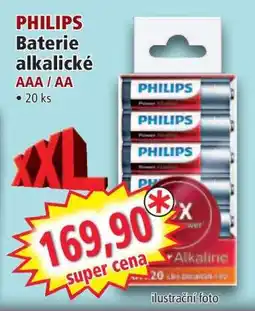 Norma PHILIPS Baterie alkalické nabídka
