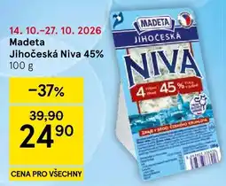 Tesco Madeta Jihočeská Niva 45% nabídka
