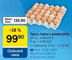 Tesco Tesco Vejce z podestýlky nabídka