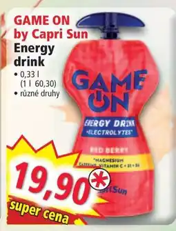 Norma GAME ON by Capri Sun nabídka