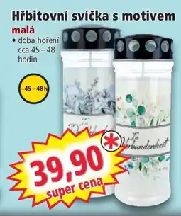 Norma Hřbitovní svíčka s motivem nabídka