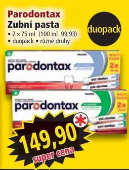 Norma Parodontax zubní pasta nabídka