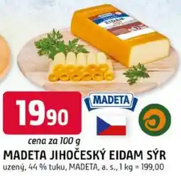 Trefa Madeta jihočeský eidam sýr nabídka