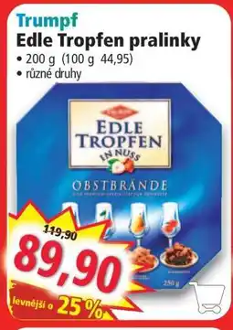 Norma Trumpf Edle Tropfen pralinky nabídka