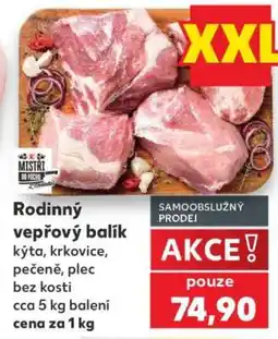 Kaufland Rodinný vepřový balík nabídka