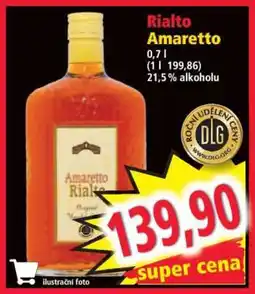 Norma Rialto Amaretto nabídka